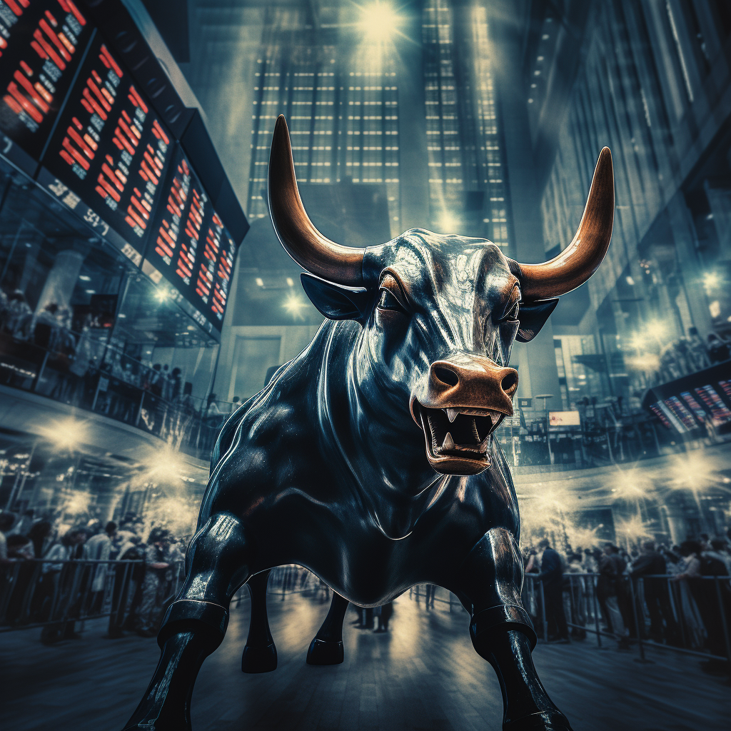 bull in the stock market